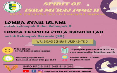 SPIRIT OF ISRA MI'RAJ 1442 H