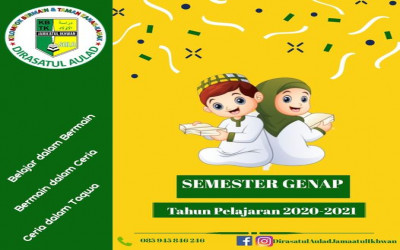 Semangat Mengawali Semester Genap 2020-2021